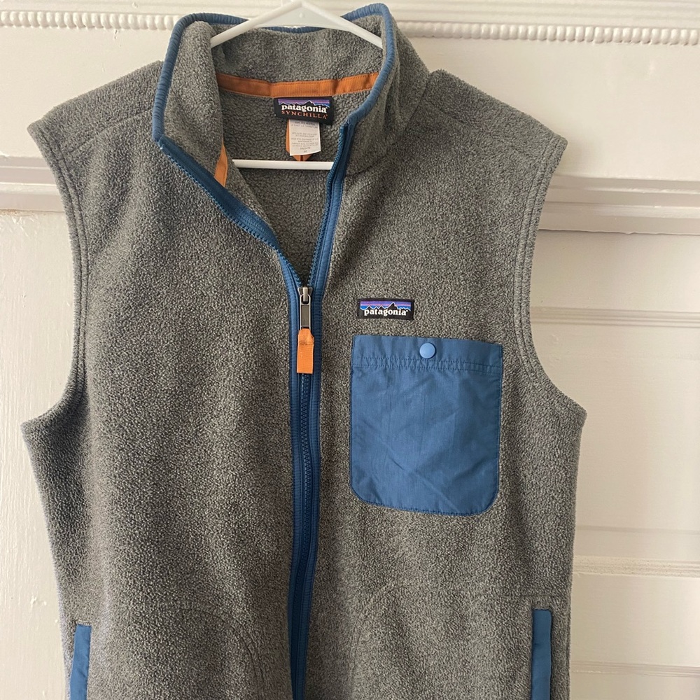 Unique Patagonia synchilla fleece vest